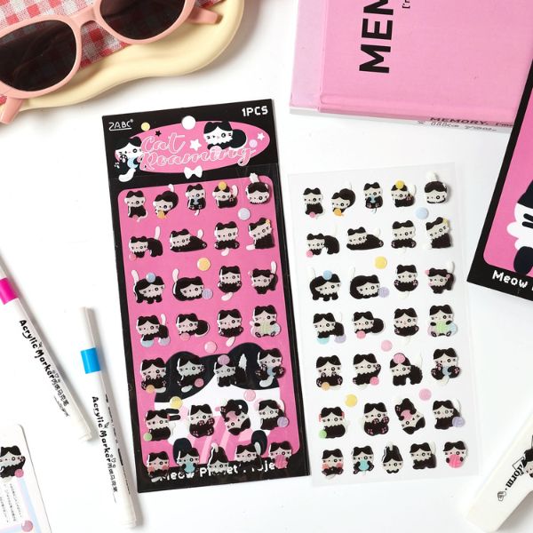 [ Set 12 Túi ] Sticker Cute - 17584