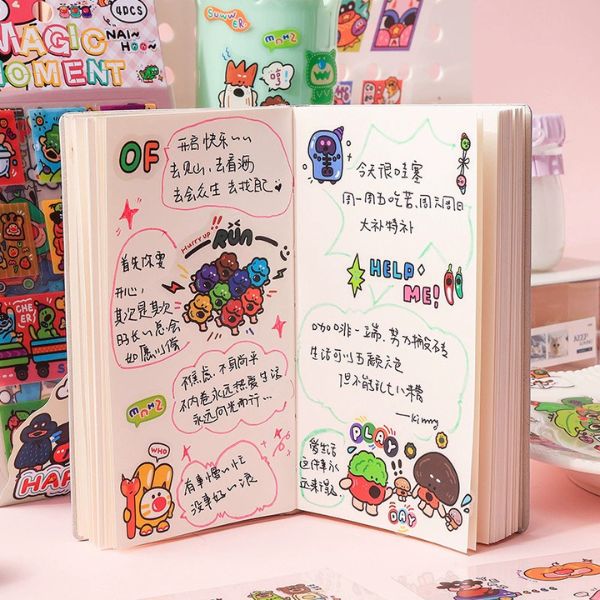[ Set 12 Túi ] Sticker [ Túi 4 Tấm ] - 17909