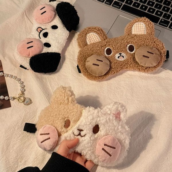 [ Set 5 Cái ] Bit Mắt Ngủ Len [ Kèm Túi Chườm Đá ] - 18018