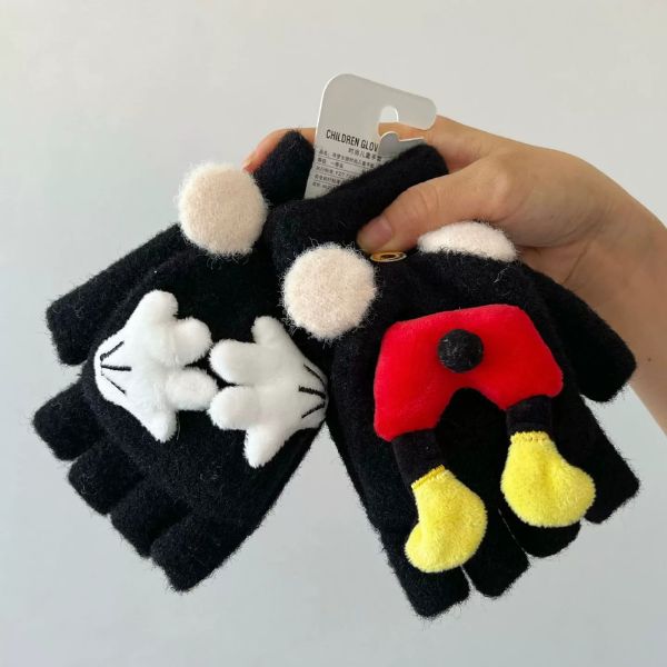 [ Set 6 Đôi ] Găng Tay Len Mickey - 18079