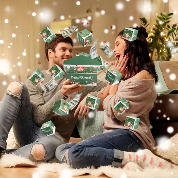 [ Set 2 Cái ] Hộp Quà Bật TIền - 18135