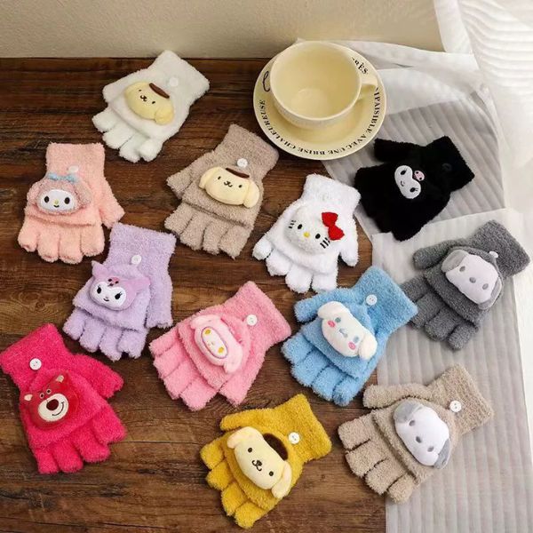 [ Set 6 Đôi ] Găng Tay Trẻ Em SANRIO [ 5-12 ] - 18174