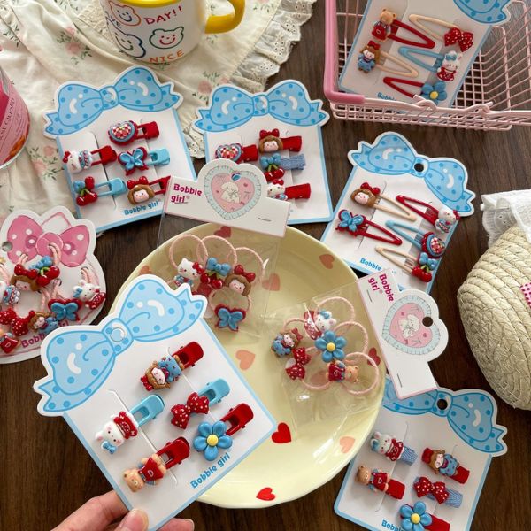 [ Set 6 Vỉ ] Kẹp Tóc - 18299