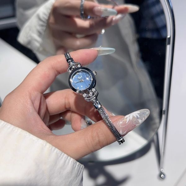 Đồng Hồ Nữ Thạch Anh Hồng Xanh GEDI [ Thép Không Rỉ / Chống Nước / Kính Dày 8mm / Đường Kính 23mm / Size Tay : 12.5-18cm ] - 18361