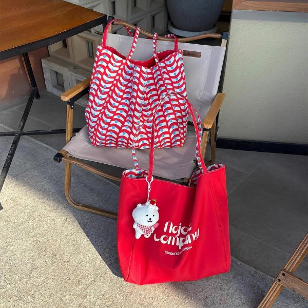 [ Set 2 Cái ] Túi Tote 2 Mặt - 18376