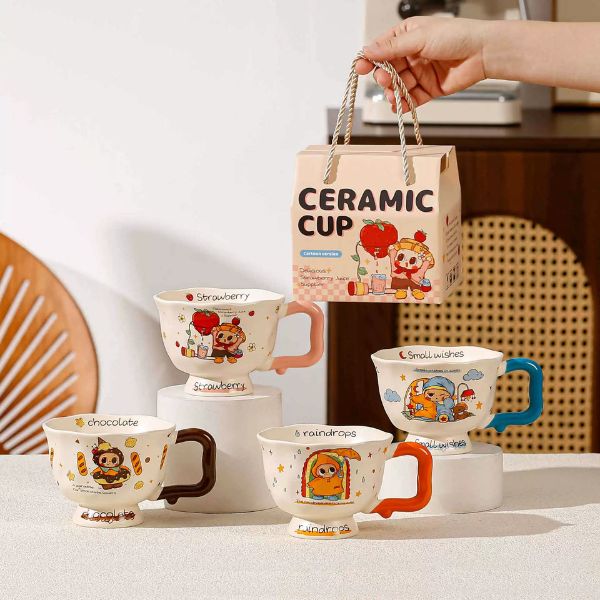 [ Set 2 Cái ] Ly Cốc Sứ [ Hộp Đẹp ] - 18391