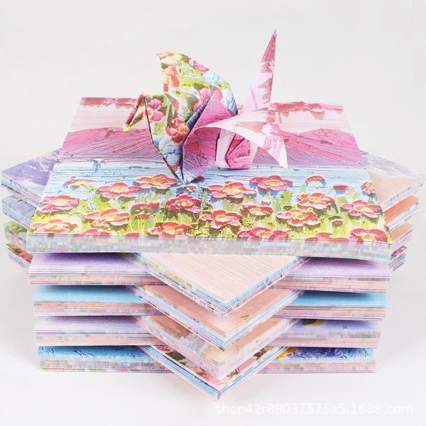 [ Set 20 Xấp ] Giấy Gấp Hạc Origami 10cm [ 1 Xấp 60 Tờ ] - 18401