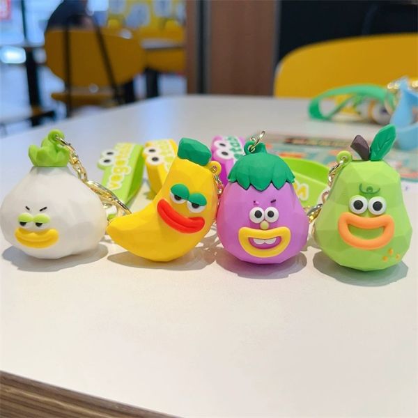 [ Set 4 Cái ] Móc Khoá Trái Cây - 18540