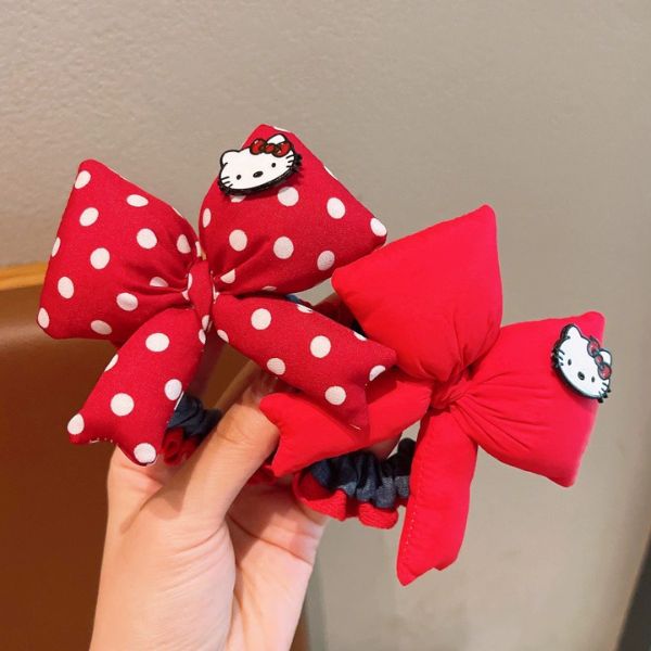 [ Set 12 Cái ] Cột Tóc Hello Kitty - 19182