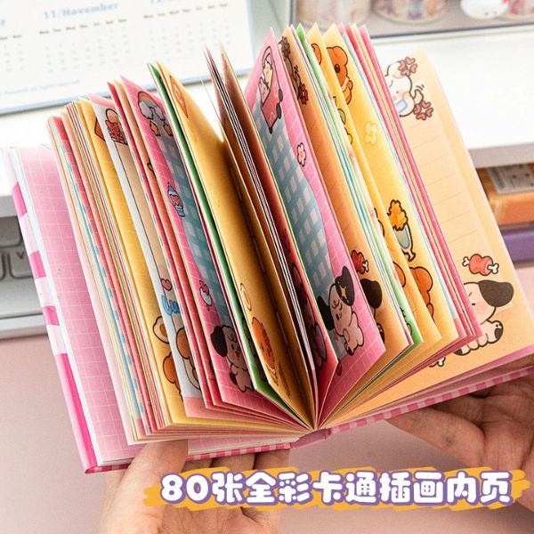 [ Set 4 Quyển ] Sổ Nhật Ký Gashapon [ 9*13cm / Giấy Hoạ Tiết ] - 19187