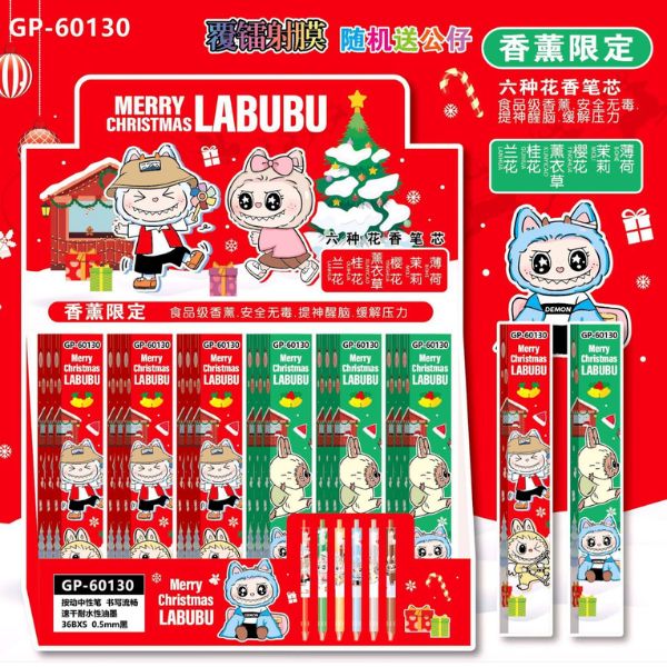 [ Set 2 Hộp ] Bút Bi Hộp Mù [ Hộp 36 Cây / 6 Mẫu ] - 19204