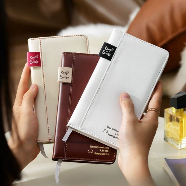 [ Set 2 Quyển ] Sổ Tay [ A6 / Bìa Da ] - 19196