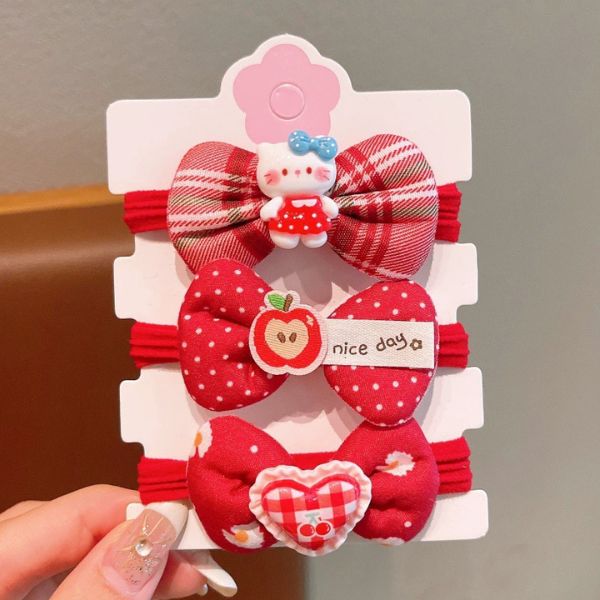 [ Set 5 Vỉ ] Kẹp Tóc [ Vỉ 3 Cái ] - 19230