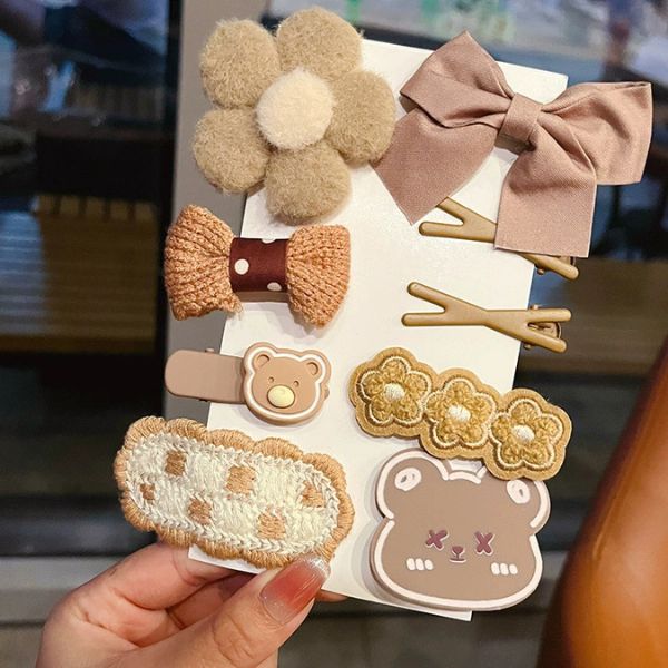 [ Set 5 Vỉ ] Kẹp Tóc - 19228