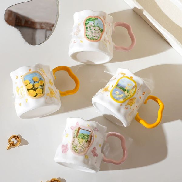 [ Set 2 Cái ] Ly Cốc Sứ [ Chỉ Cốc ] - 19363