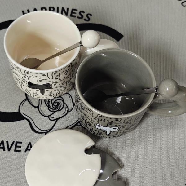 [ Set 2 Cái ] Ly Cốc Sứ - 19365