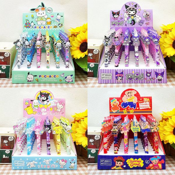 [ Hộp 48 Cây ] Bút Bi [ 0.5mm / Đen ] - 19501