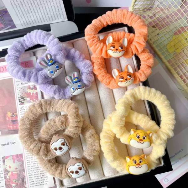 [ Set 40 Cái ] Cột Tóc Zootopia - 19792