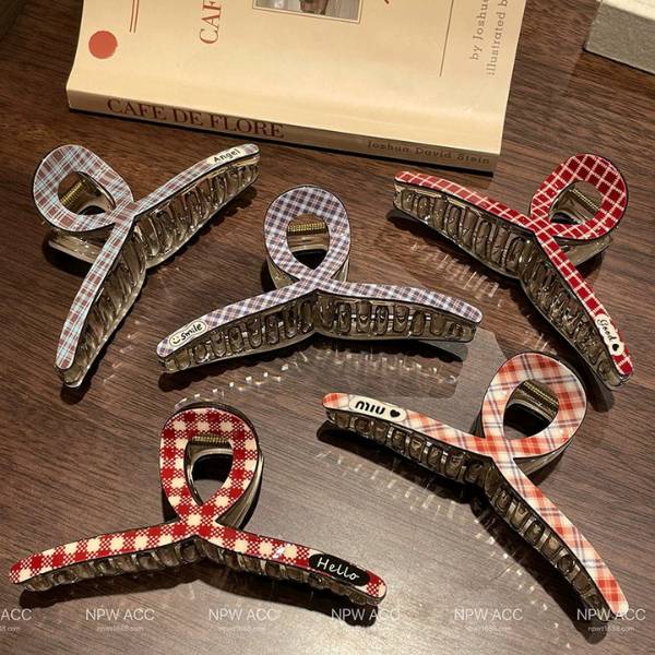 [ Set 12 Cái ] Kẹp Tóc [ Acrylic / 12cm ] - 19807