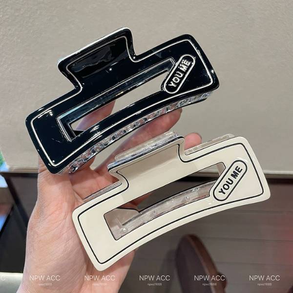 [ Set 12 Cái ] Kẹp Tóc [ Acrylic / 11-13cm ] - 19815