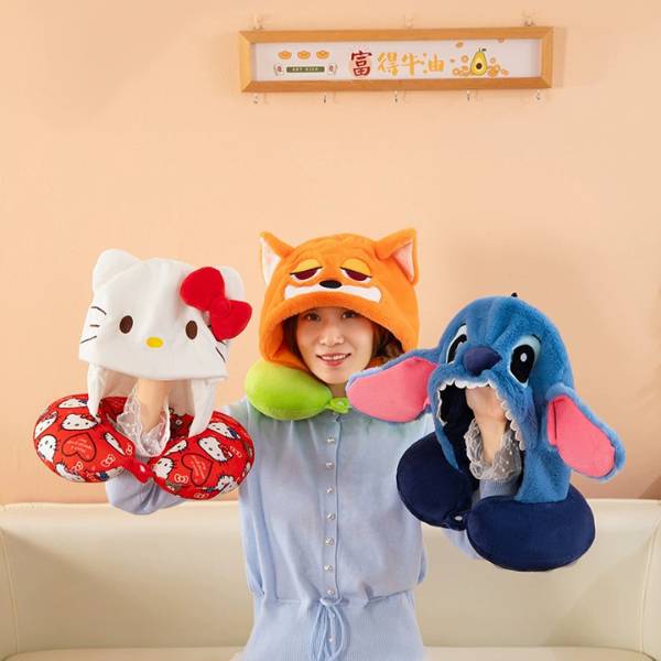 [ Set 2 Cái ] Gối Chữ U Zootopia - 19899