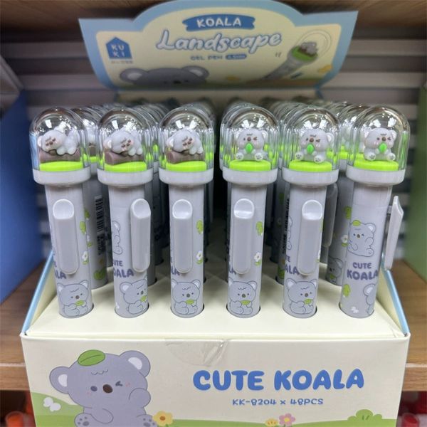 [ Hộp 48 Cây ] Bút Bi Pengu [ 0.5mm / Đen ] - 19928