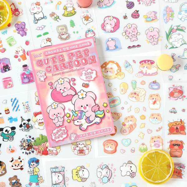 [ Set 4 Quyển ] Sticker [ Quyển 20 Trang ] - 19999