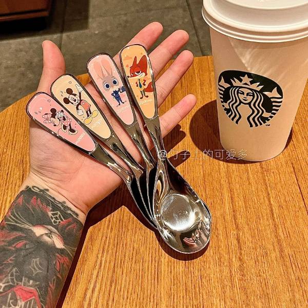 [ Set 10 Cái ] Thìa Zootopia Inox 304 - 20036