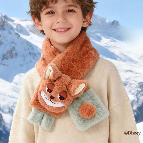 [ Set 2 Cái ] Khăn Choàng Trẻ Em Zootopia - 20038