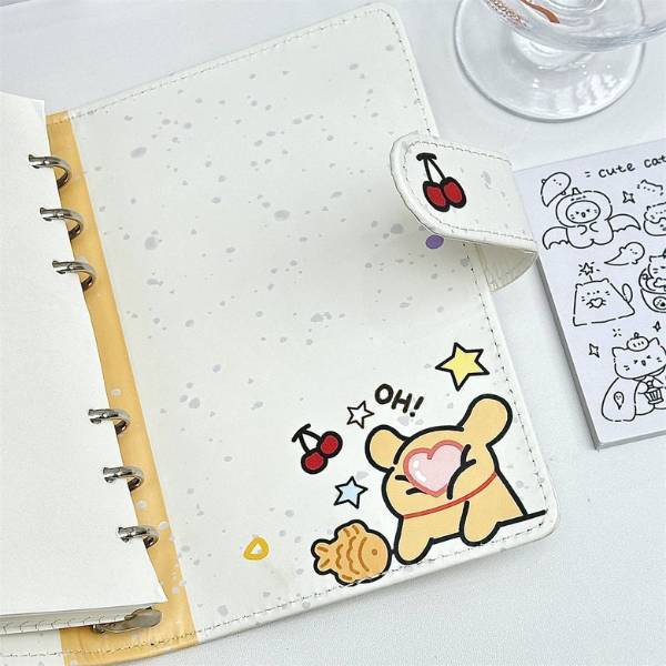 [ Set 5 Quyển ] Sổ Còng Bìa Da Zootopia [ A6 ] - 20071