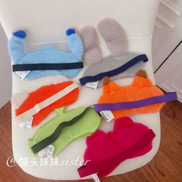 [ Set 5 Cái ] Bịt Mắt Ngủ Zootopia - 20114