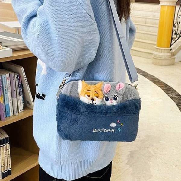 [ Set 2 Cái ] Túi Đeo Chéo Zootopia - 20173