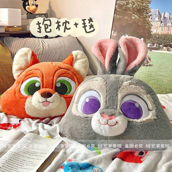 [ Set 2 Cái ] Gối Zootopia - 20196