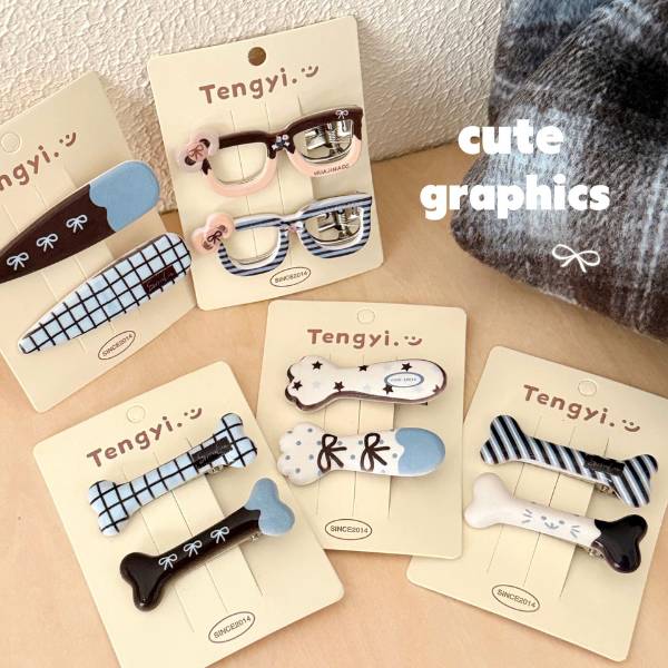 [ Set 10 Vỉ ] Kẹp Tóc [ Vỉ 2 Cái ] - 20201