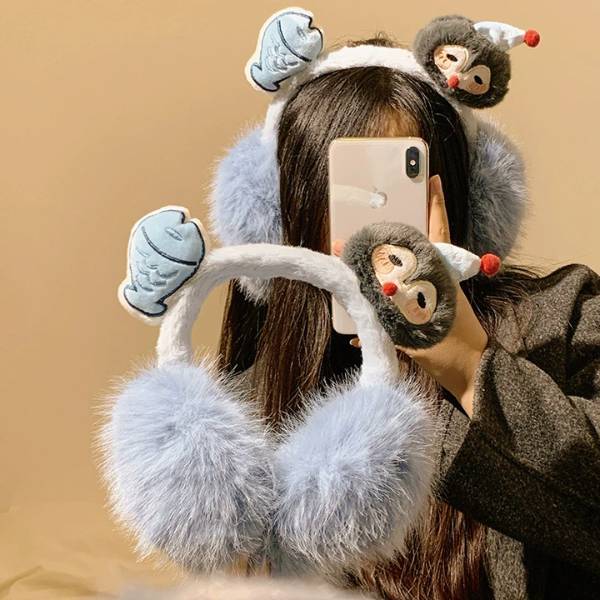 [ Set 5 Cái ] Bịt Tai Len Pengu - 20331