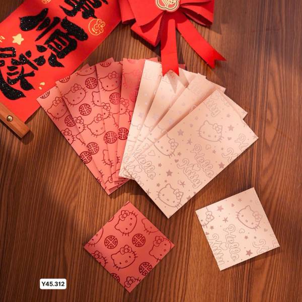 [ Set 100 Cái ] Lì Xì Hello Kitty - 20369