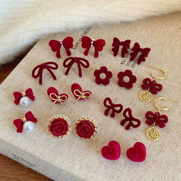 [ Set 5 Đôi ] Bông Tai - 20417