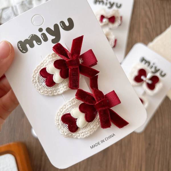 [ Set 10 Vỉ ] Kẹp Tóc [ Vỉ 2 Cái ] - 20501