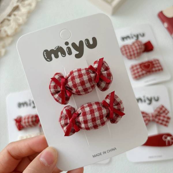 [ Set 12 Vỉ ] Kẹp Tóc [ Vỉ 2 Cái ] - 20504