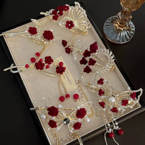 [ Set 5 Cái ] Kẹp Tóc Kim Loại - 20588