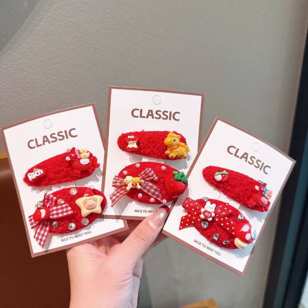 [ Set 12 Vỉ ] Kẹp Tóc [ Vỉ 2 Cái ] - 20723