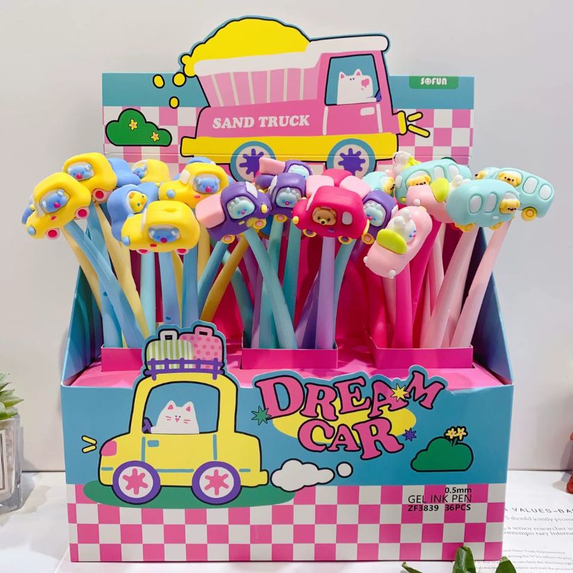 [ Hộp 36 Cây ] Bút Bi Dẽo [ 0.5mm / Đen ] - 20806