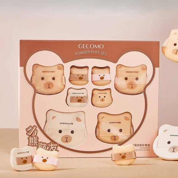 [ Set 5 Hộp ] Bông Trang Điểm [ 8 Món ] - 20904