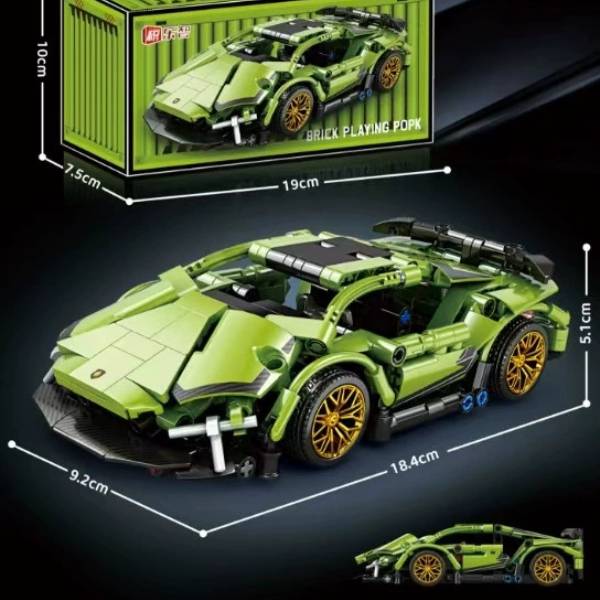 [ Set 5 Bộ ] Lego Siêu Xe [ 1:20 ] - 20905