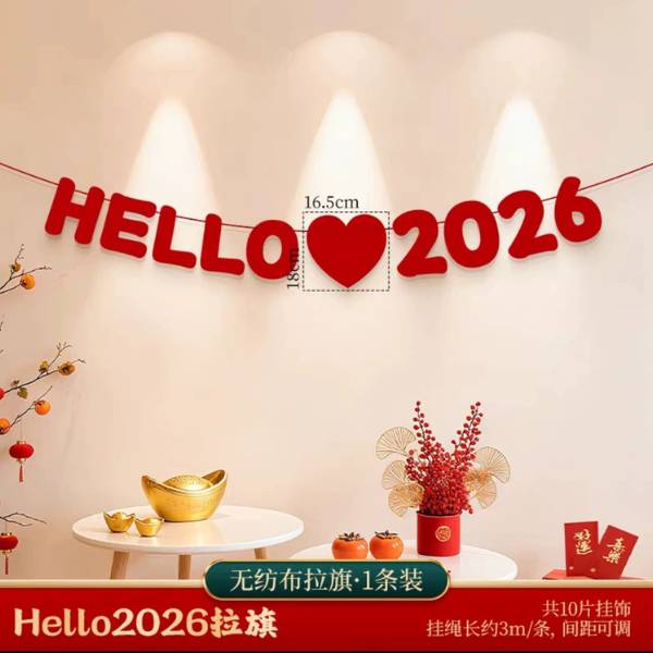 [ Set 10 Bộ ] Trang Trí Năm Mới - 20960