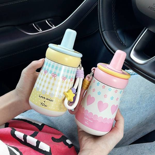 [ Set 2 Cái ] Bình Giữ Nhiệt [ 380ml / Inox 316 ] - 21066