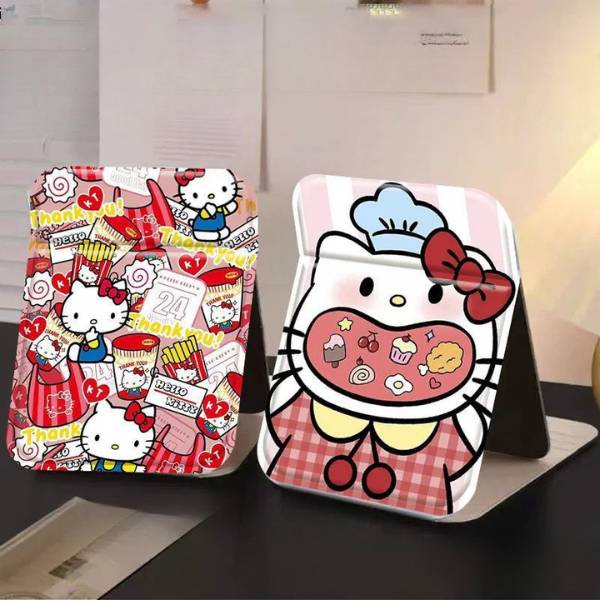 [ Set 10 Cái ] Gương Bỏ Túi Hello Kitty - 21078
