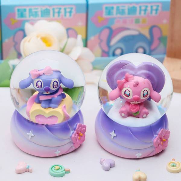 [ Hộp 6 Quả ] Cầu Tuyết Stitck [ Size ~ : 6*8.5cm ] - 21336