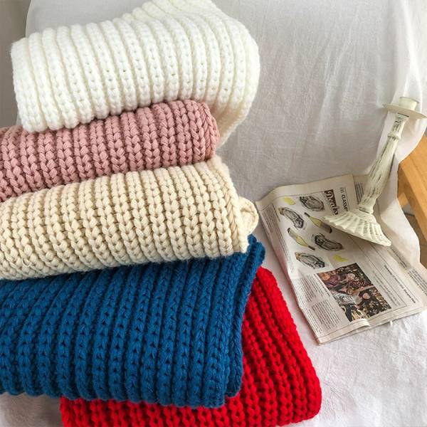 [ Set 2 Cái ] Khăn Choàng Cổ [ 27*170cm ] - 21288