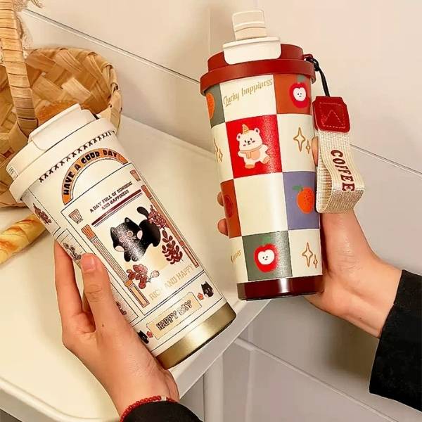 [ Set 2 Cái ] Bình Giữ Nhiệt [ 500ml / Inox 316 ] - R21543